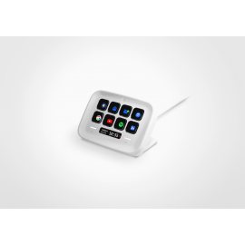 Elgato Stream Deck Neo White - 8-Key 2-Touch LCD Controller [10GBJ9901] 